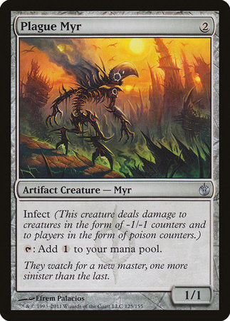 Plague Myr [Mirrodin Besieged] | Amazing Games TCG