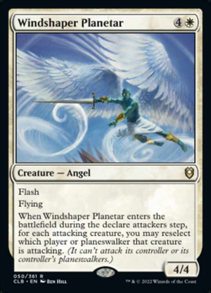 Windshaper Planetar [Commander Legends: Battle for Baldur's Gate] | Amazing Games TCG