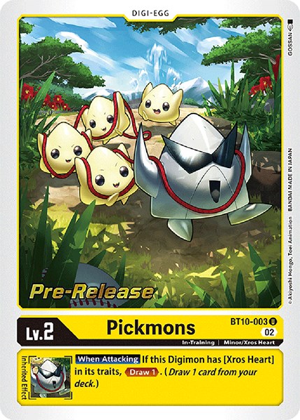 Pickmons [BT10-003] [Xros Encounter Pre-Release Cards] | Amazing Games TCG