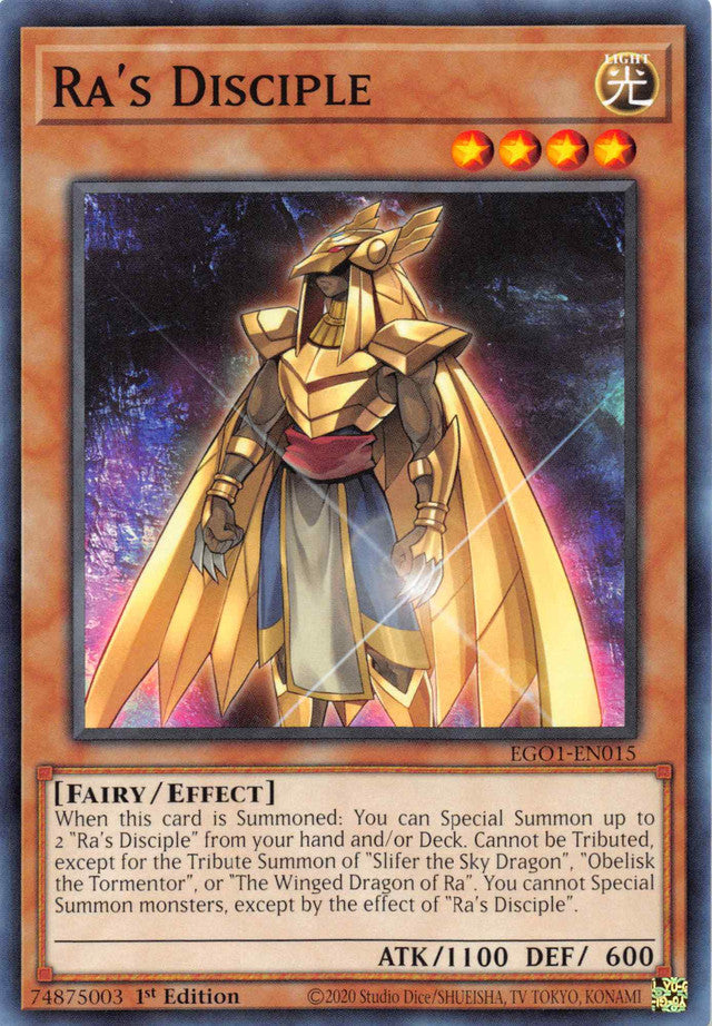 Ra's Disciple [EGO1-EN015] Common | Amazing Games TCG