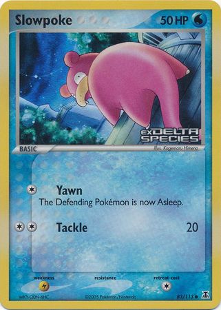 Slowpoke (83/113) (Stamped) [EX: Delta Species] | Amazing Games TCG