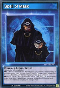 Spell of Mask [SBCB-ENS08] Common | Amazing Games TCG