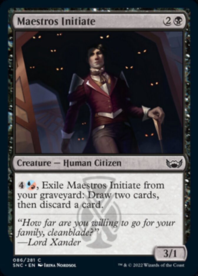 Maestros Initiate [Streets of New Capenna] | Amazing Games TCG