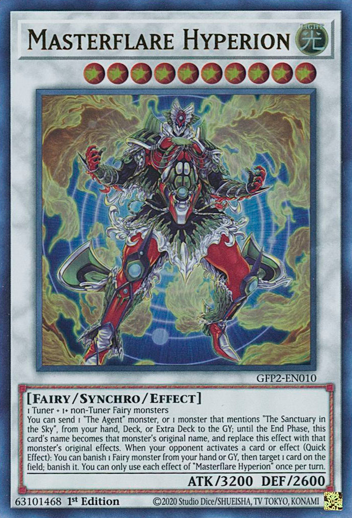 Masterflare Hyperion [GFP2-EN010] Ultra Rare | Amazing Games TCG