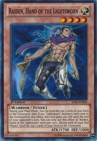 Raiden, Hand of the Lightsworn [Structure Deck: Realm of Light] [SDLI-EN003] | Amazing Games TCG