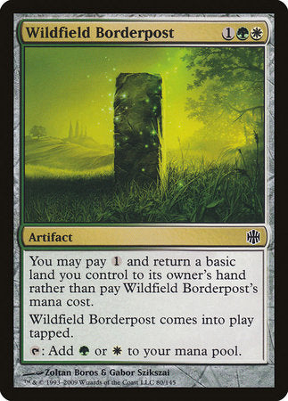 Wildfield Borderpost [Alara Reborn] | Amazing Games TCG