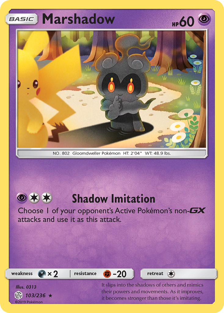 Marshadow (103/236) [Sun & Moon: Cosmic Eclipse] | Amazing Games TCG