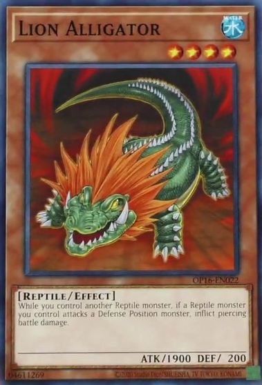 Lion Alligator [OP16-EN022] Common | Amazing Games TCG