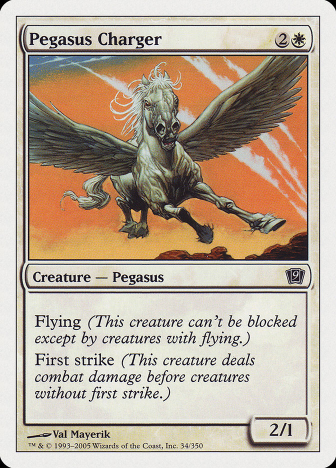 Pegasus Charger [Ninth Edition] | Amazing Games TCG