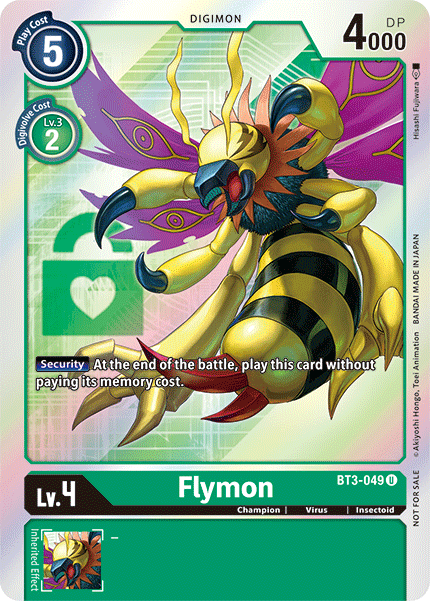 Flymon [BT3-049] (Buy-A-Box Promo) [Release Special Booster Ver.1.5 Promos] | Amazing Games TCG