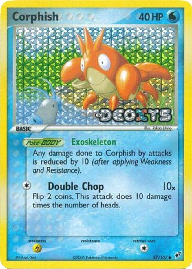 Corphish (57/107) (Stamped) [EX: Deoxys] | Amazing Games TCG