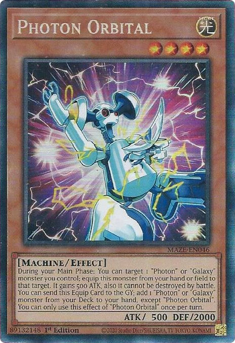 Photon Orbital [MAZE-EN046] Collector's Rare | Amazing Games TCG