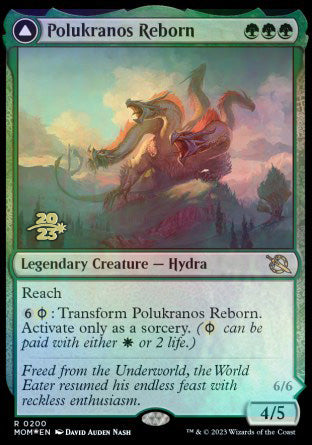 Polukranos Reborn // Polukranos, Engine of Ruin [March of the Machine Prerelease Promos] | Amazing Games TCG