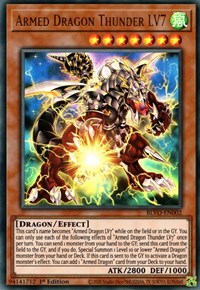 Armed Dragon Thunder LV7 [BLVO-EN002] Ultra Rare | Amazing Games TCG