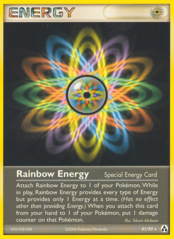 Rainbow Energy (81/92) [EX: Legend Maker] | Amazing Games TCG