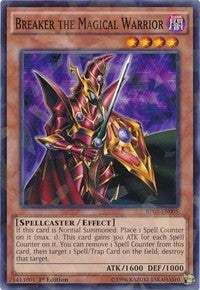 Breaker the Magical Warrior (Shatterfoil) [Battle Pack 3: Monster League] [BP03-EN005] | Amazing Games TCG