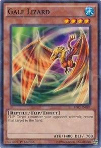 Gale Lizard (Shatterfoil) [Battle Pack 3: Monster League] [BP03-EN007] | Amazing Games TCG