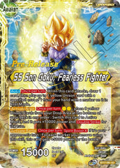 Son Goku // SS Son Goku, Fearless Fighter (BT17-081) [Ultimate Squad Prerelease Promos] | Amazing Games TCG