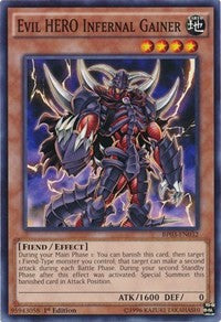 Evil HERO Infernal Gainer [Battle Pack 3: Monster League] [BP03-EN032] | Amazing Games TCG