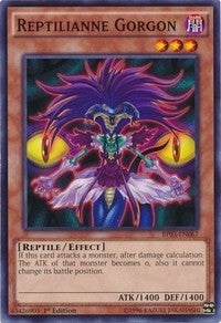 Reptilianne Gorgon [Battle Pack 3: Monster League] [BP03-EN067] | Amazing Games TCG