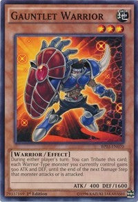 Gauntlet Warrior [Battle Pack 3: Monster League] [BP03-EN070] | Amazing Games TCG