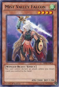 Mist Valley Falcon [Battle Pack 3: Monster League] [BP03-EN074] | Amazing Games TCG