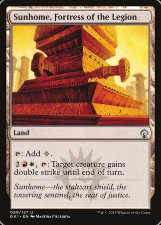 Sunhome, Fortress of the Legion [GRN Guild Kit] | Amazing Games TCG