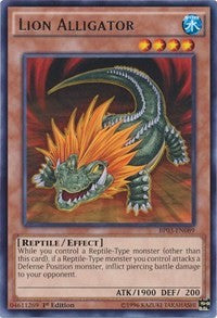 Lion Alligator [Battle Pack 3: Monster League] [BP03-EN089] | Amazing Games TCG