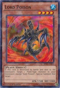 Lord Poison (Shatterfoil) [Battle Pack 3: Monster League] [BP03-EN009] | Amazing Games TCG