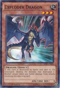 Exploder Dragon (Shatterfoil) [Battle Pack 3: Monster League] [BP03-EN028] | Amazing Games TCG