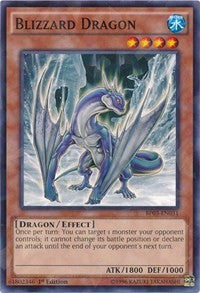 Blizzard Dragon (Shatterfoil) [Battle Pack 3: Monster League] [BP03-EN031] | Amazing Games TCG