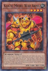 Koa'ki Meiru War Arms (Shatterfoil) [Battle Pack 3: Monster League] [BP03-EN061] | Amazing Games TCG