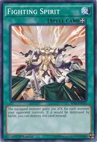 Fighting Spirit [Battle Pack 3: Monster League] [BP03-EN155] | Amazing Games TCG