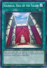 Valhalla, Hall of the Fallen [Battle Pack 3: Monster League] [BP03-EN154] | Amazing Games TCG