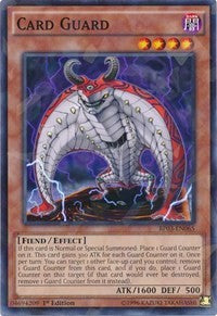 Card Guard (Shatterfoil) [Battle Pack 3: Monster League] [BP03-EN065] | Amazing Games TCG