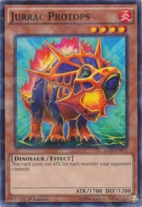 Jurrac Protops (Shatterfoil) [Battle Pack 3: Monster League] [BP03-EN073] | Amazing Games TCG