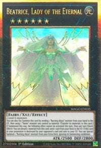 Beatrice, Lady of the Eternal [MAGO-EN035] Gold Rare | Amazing Games TCG