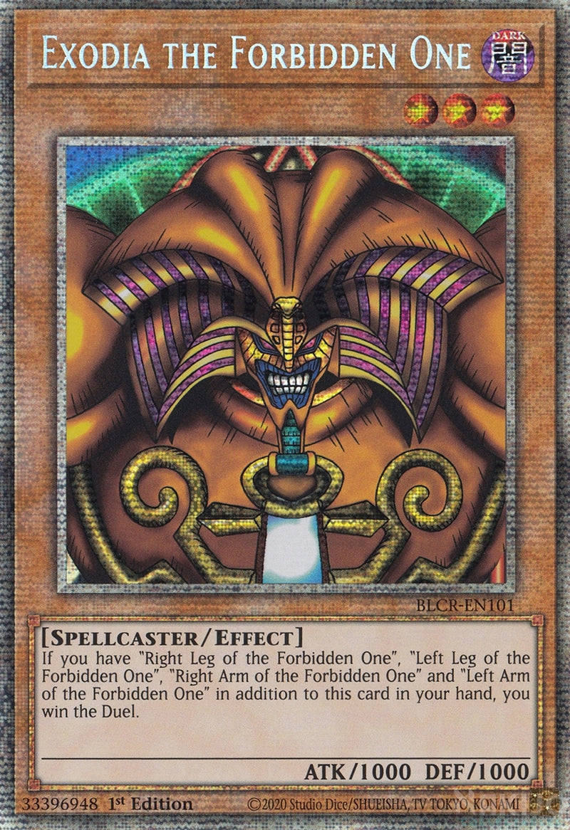 Exodia the Forbidden One [BLCR-EN101] Starlight Rare | Amazing Games TCG