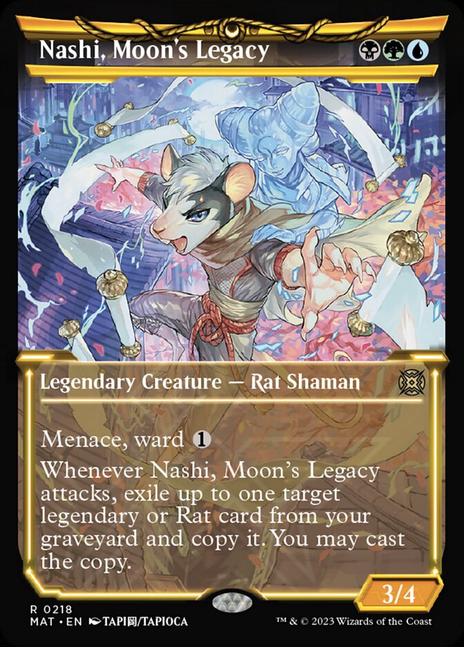 Nashi, Moon's Legacy (Showcase Halo Foil) [March of the Machine: The Aftermath] | Amazing Games TCG