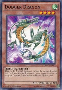 Dodger Dragon (Shatterfoil) [Battle Pack 3: Monster League] [BP03-EN085] | Amazing Games TCG