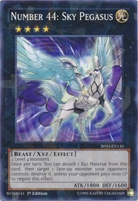 Number 44: Sky Pegasus (Shatterfoil) [Battle Pack 3: Monster League] [BP03-EN130] | Amazing Games TCG