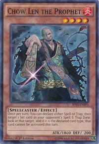 Chow Len the Prophet (Shatterfoil) [Battle Pack 3: Monster League] [BP03-EN093] | Amazing Games TCG