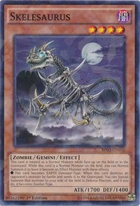 Skelesaurus (Shatterfoil) [Battle Pack 3: Monster League] [BP03-EN108] | Amazing Games TCG