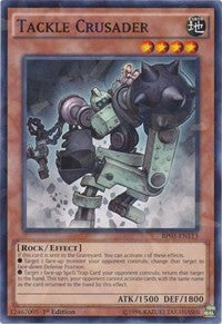 Tackle Crusader (Shatterfoil) [Battle Pack 3: Monster League] [BP03-EN113] | Amazing Games TCG