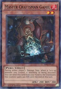 Master Craftsman Gamil (Shatterfoil) [Battle Pack 3: Monster League] [BP03-EN115] | Amazing Games TCG