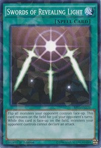 Swords of Revealing Light (Shatterfoil) [Battle Pack 3: Monster League] [BP03-EN133] | Amazing Games TCG