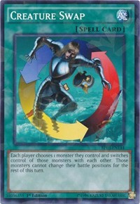 Creature Swap (Shatterfoil) [Battle Pack 3: Monster League] [BP03-EN144] | Amazing Games TCG