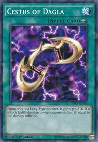 Cestus of Dagla (Shatterfoil) [Battle Pack 3: Monster League] [BP03-EN148] | Amazing Games TCG