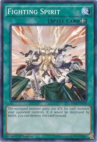 Fighting Spirit (Shatterfoil) [Battle Pack 3: Monster League] [BP03-EN155] | Amazing Games TCG