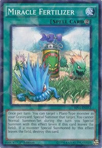 Miracle Fertilizer (Shatterfoil) [Battle Pack 3: Monster League] [BP03-EN162] | Amazing Games TCG